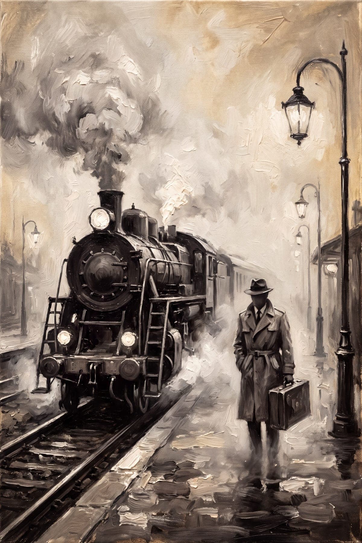 Gare à vapeur